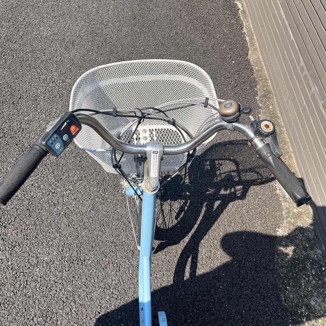 【値下げ！】Ashiraku Charlie 電動アシスト三輪自転車 前後カゴ付