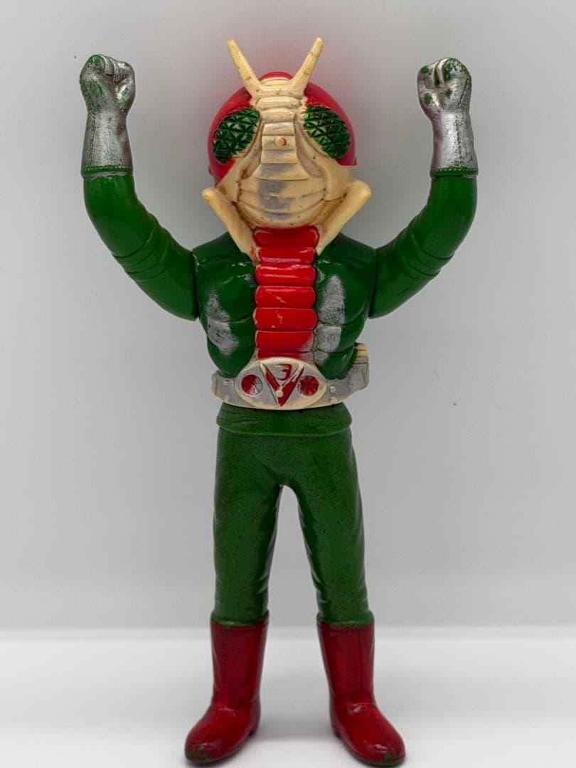 当時物　ポピー 仮面ライダーV3 ソフビ 石ノ森章太郎