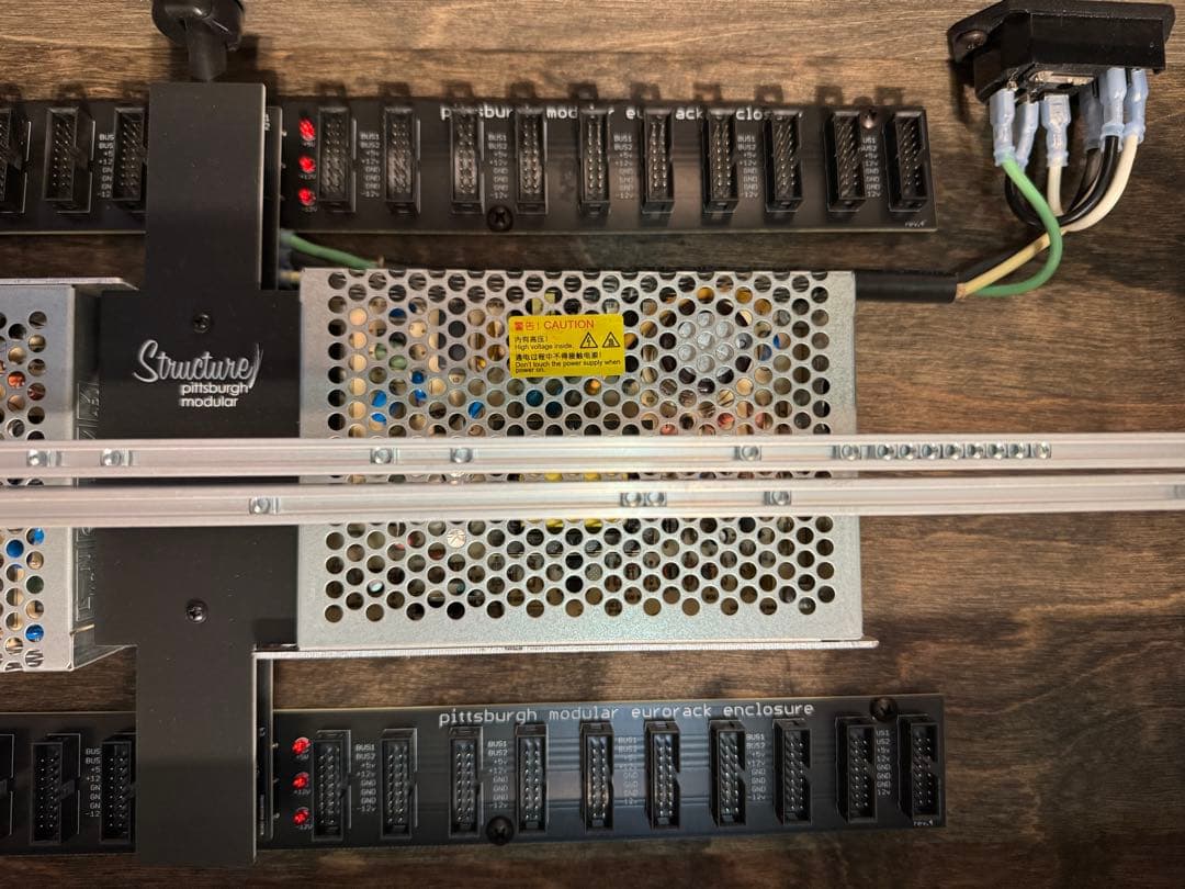 【美品】Pittsburgh Modular モジュラーシンセ ケース124HP