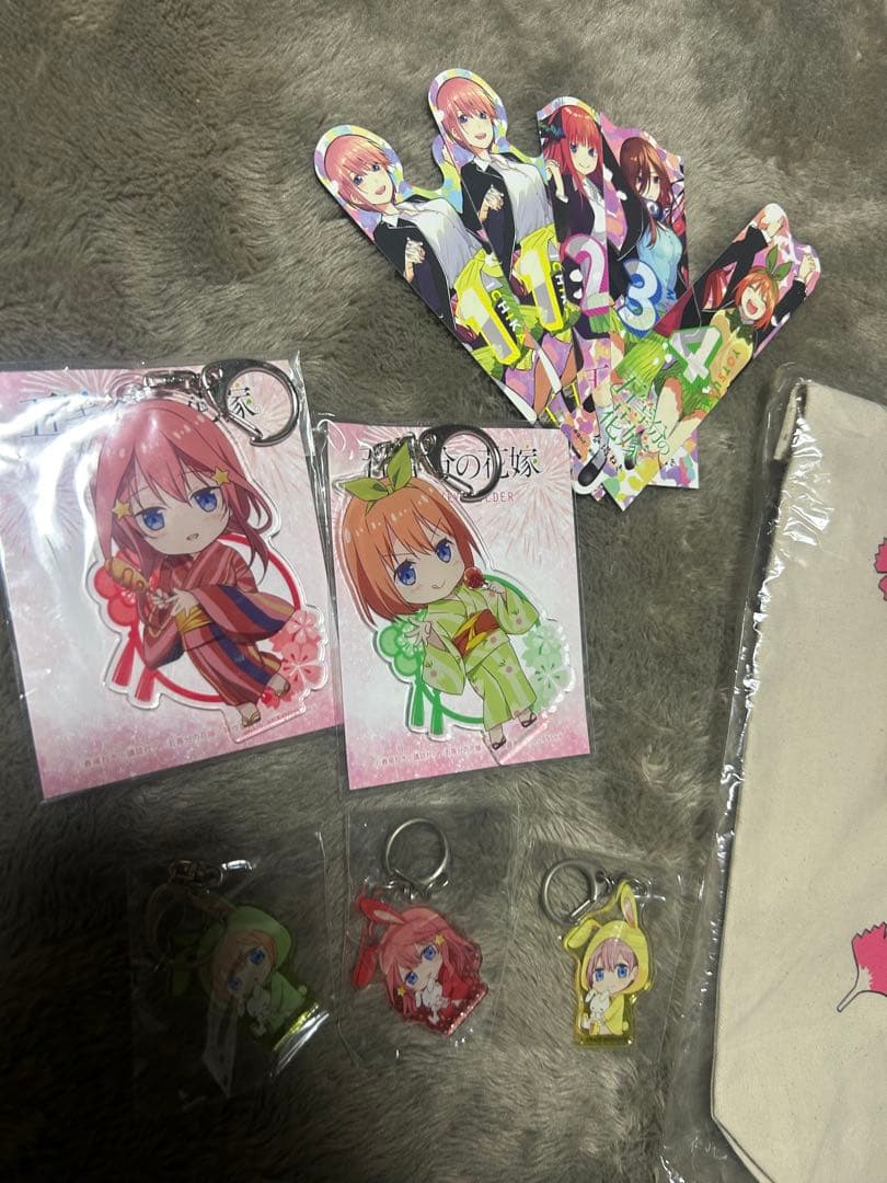 五等分の花嫁 グッズまとめ売り