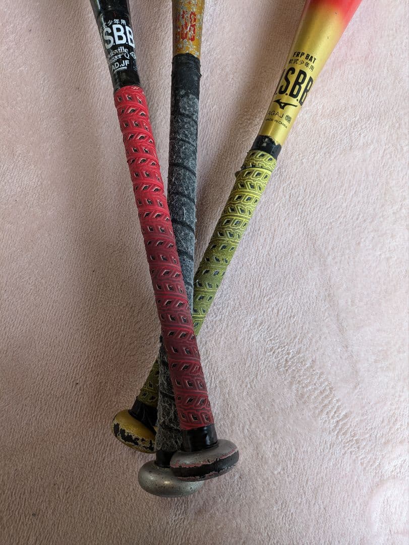 Slugger ビヨンド等 少年用軟式バット 3本セット