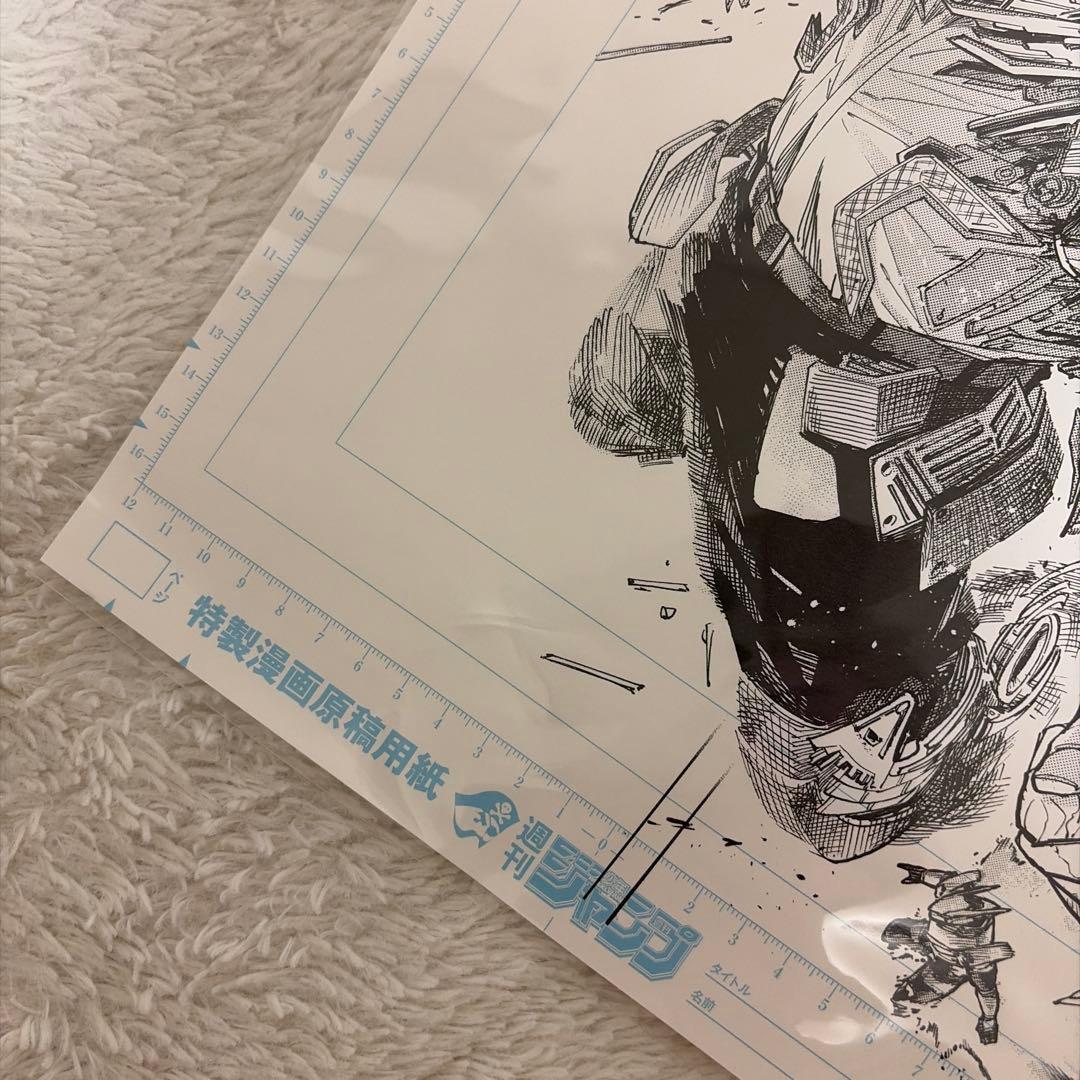 僕のヒーローアカデミア原画展デジタル原稿プリント爆豪勝己緑谷出久元A組3点セット