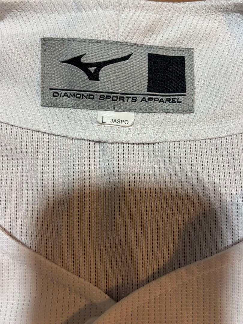 中日ドラゴンズユニフォーム ホワイト背番号なし
