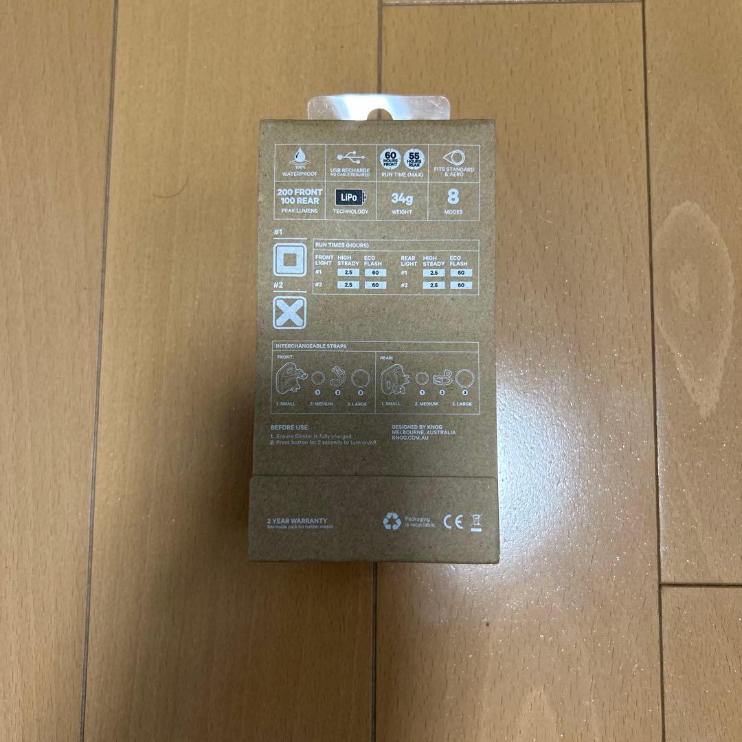 knog フロントライト、リアライト