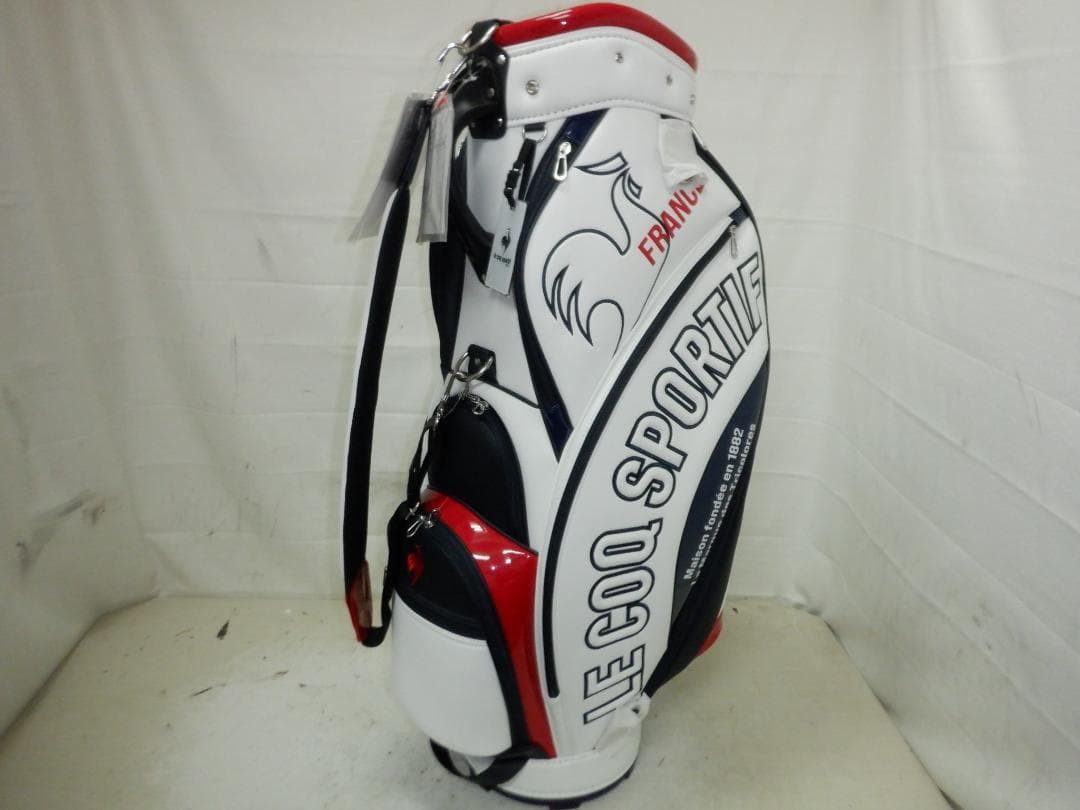 le coq sportif★ルコック★9.5型★未使用★カート(WH×BK)