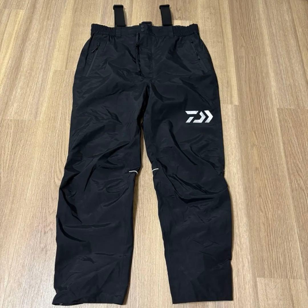 【未使用品級】上下セットDAIWA レインマックスR レインスーツ 黒 2XL