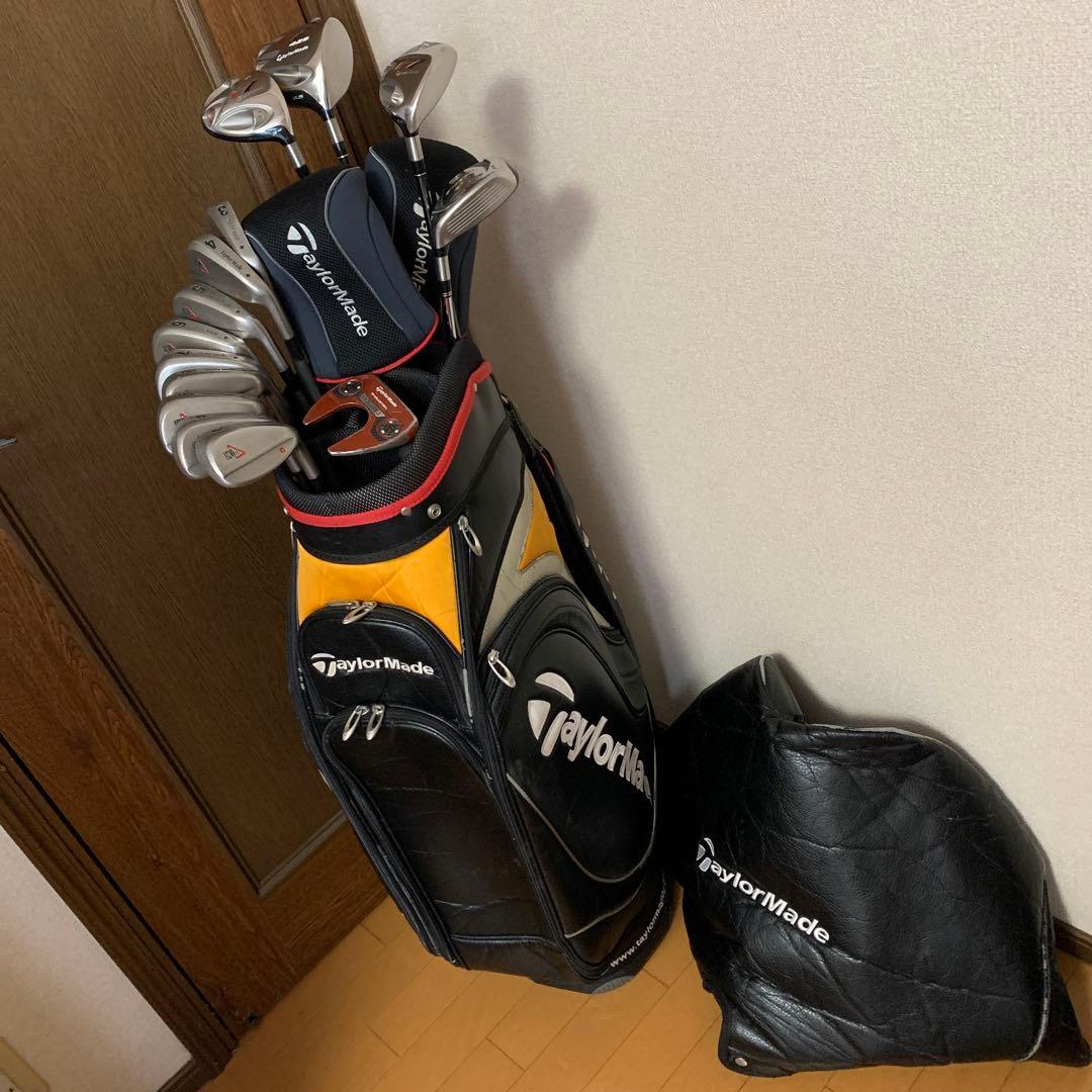 オールTaylorMade ゴルフクラブセット R7キャディバック付き