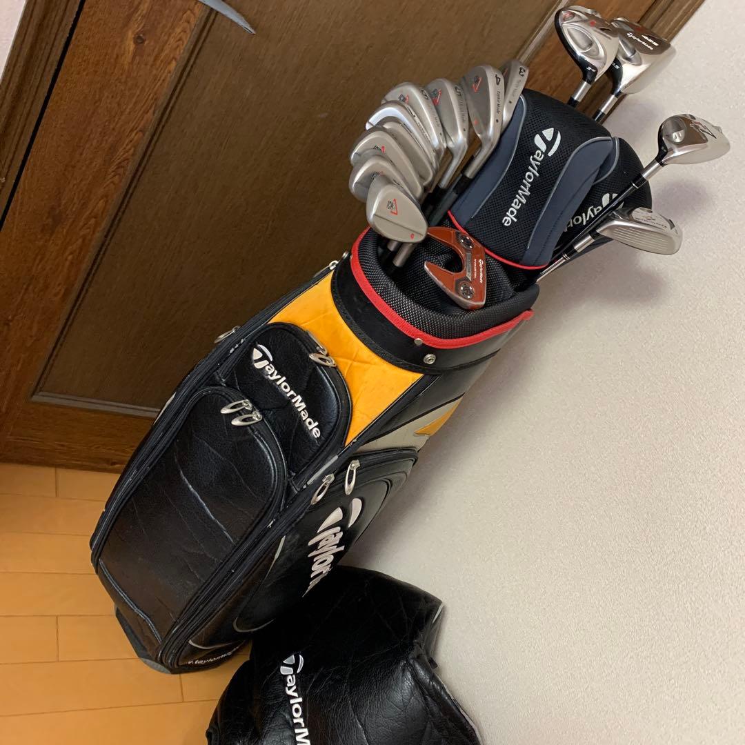 オールTaylorMade ゴルフクラブセット R7キャディバック付き