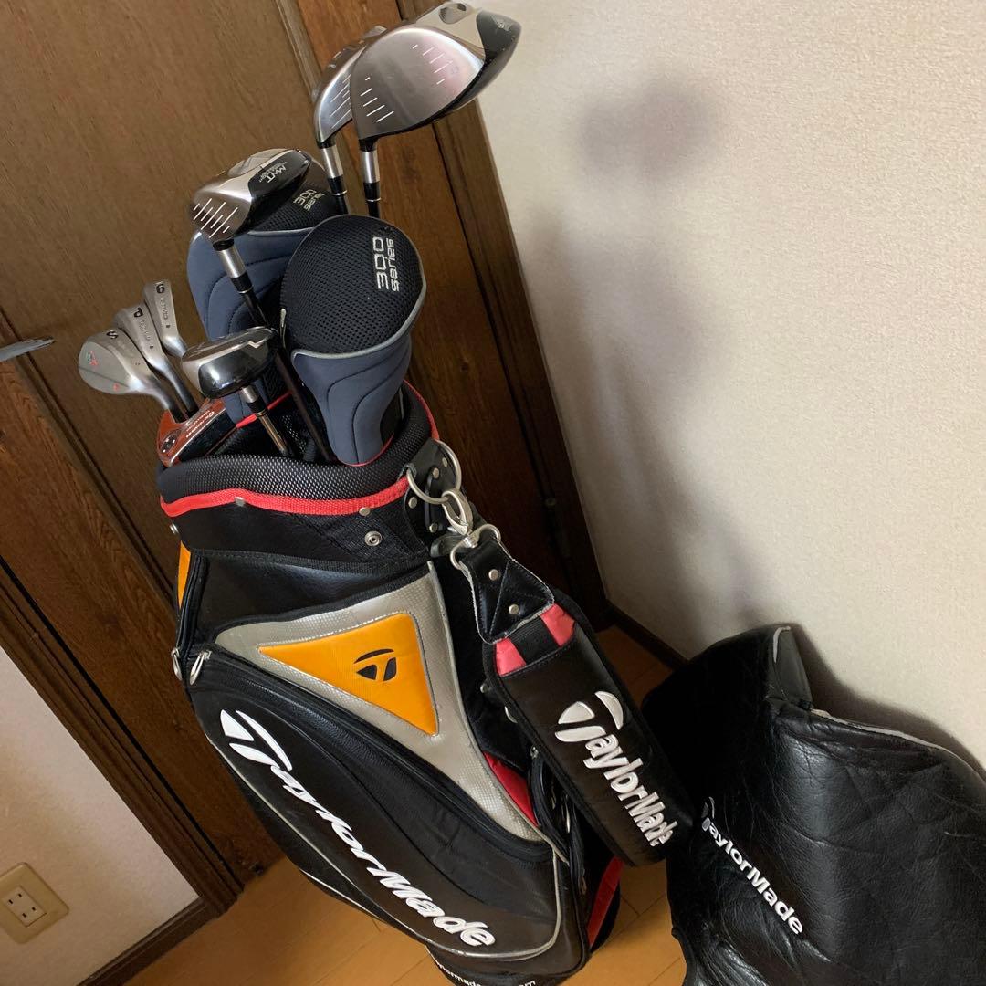 オールTaylorMade ゴルフクラブセット R7キャディバック付き