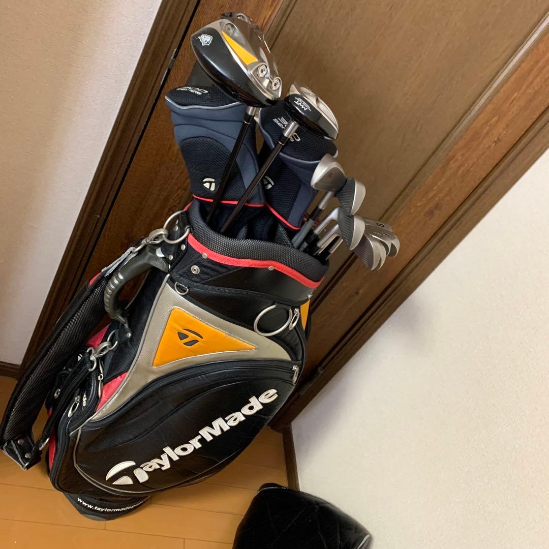 オールTaylorMade ゴルフクラブセット R7キャディバック付き