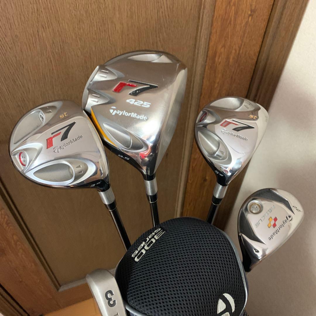 オールTaylorMade ゴルフクラブセット R7キャディバック付き