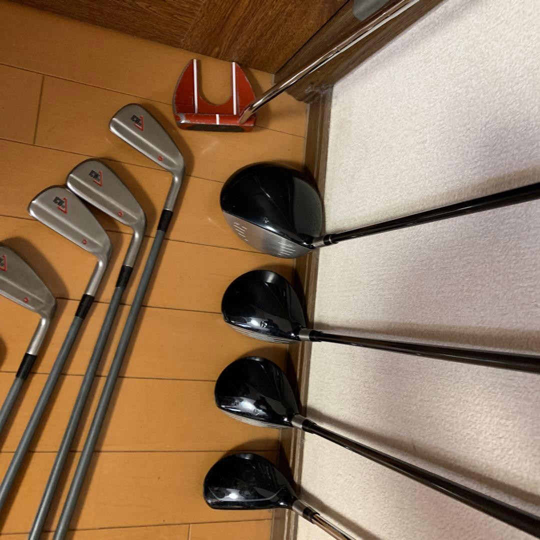 オールTaylorMade ゴルフクラブセット R7キャディバック付き