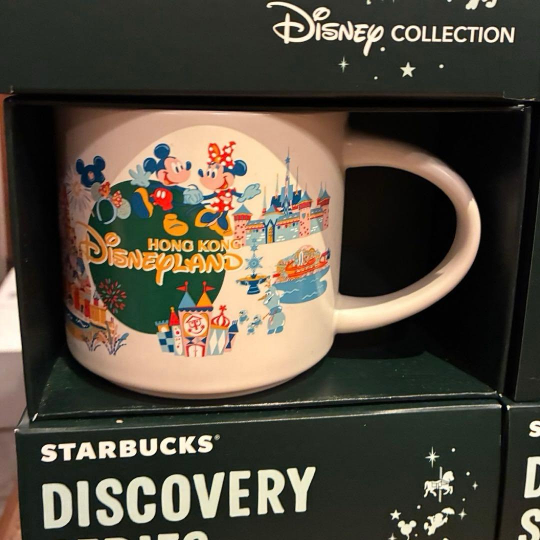 新作　香港ディズニーランド マグカップ　Starbucks