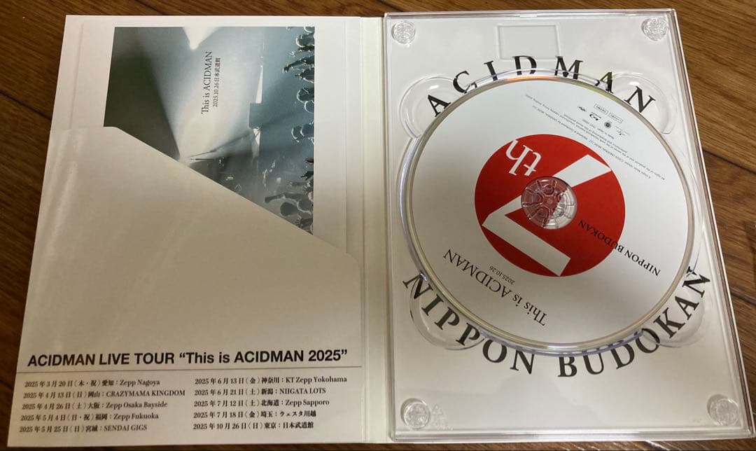 ミュージシャン ACIDMAN Blu-ray This is ACIDMAN2025
