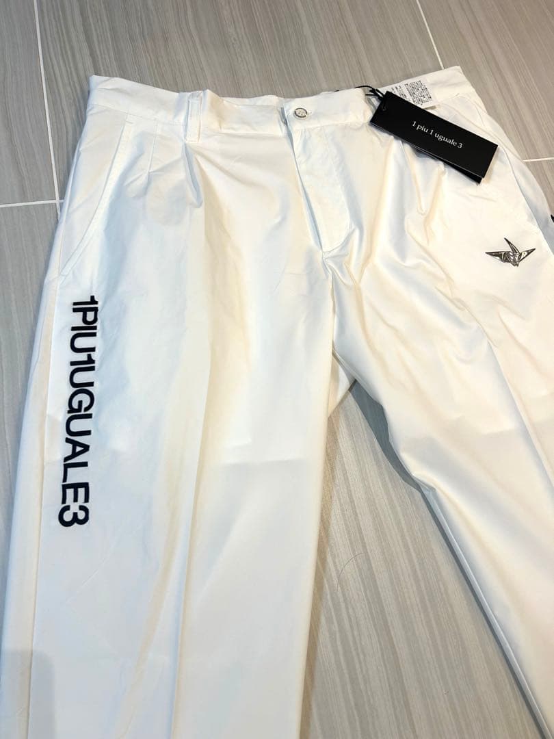 ⭐︎新品、タグ付き⭐︎1PIU1UGUALE3 GOLF タックパンツXL
