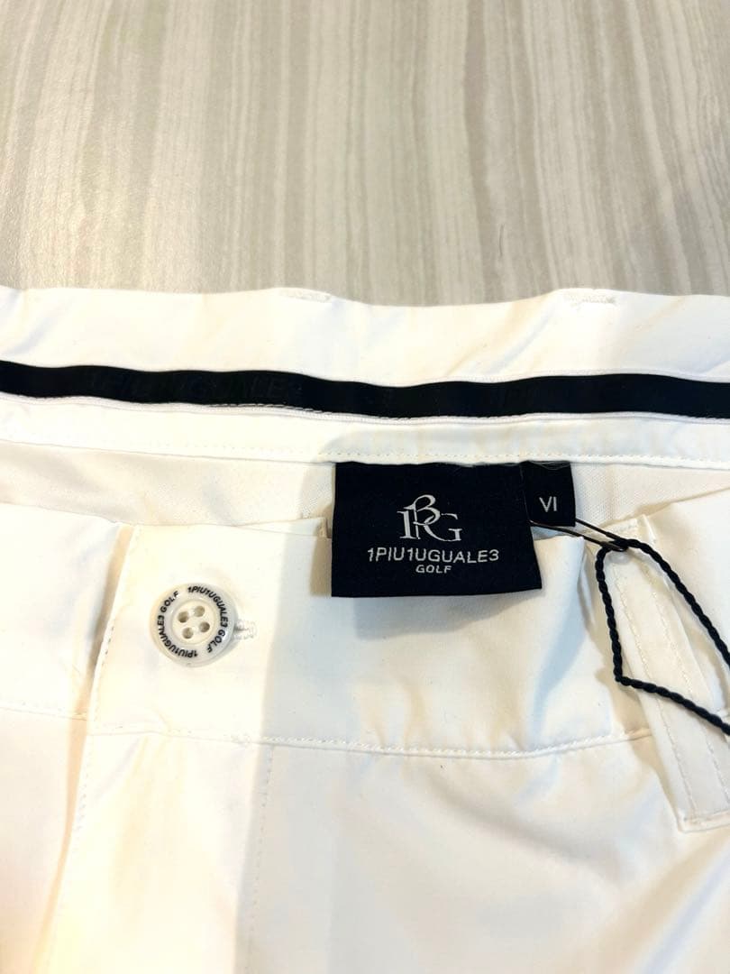 ⭐︎新品、タグ付き⭐︎1PIU1UGUALE3 GOLF タックパンツXL