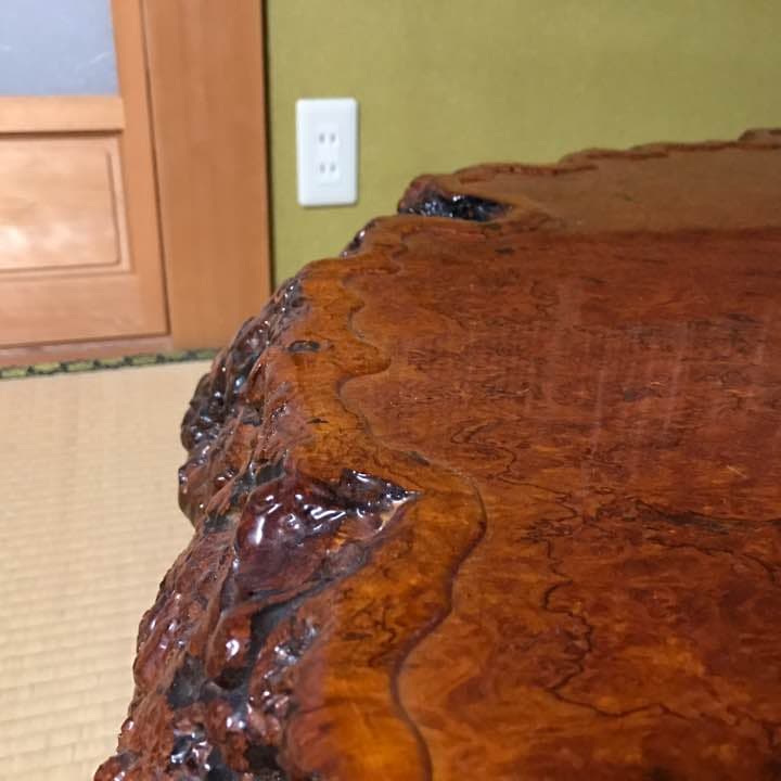 紅葉の座卓