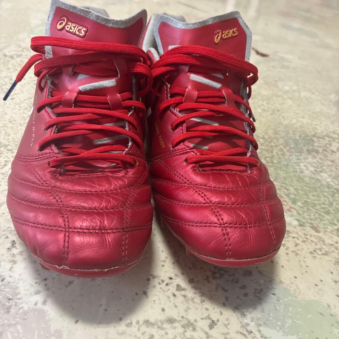 asics DS LIGHT X-FLY 赤 サッカーシューズ