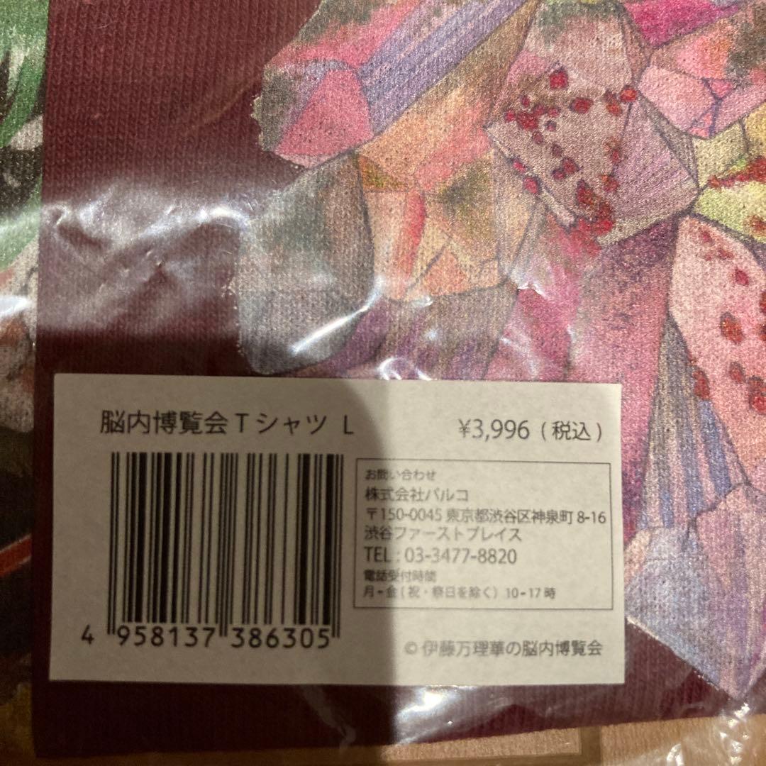 新品未使用！伊藤万理華 脳内博覧会 Tシャツ ステッカー 乃木坂