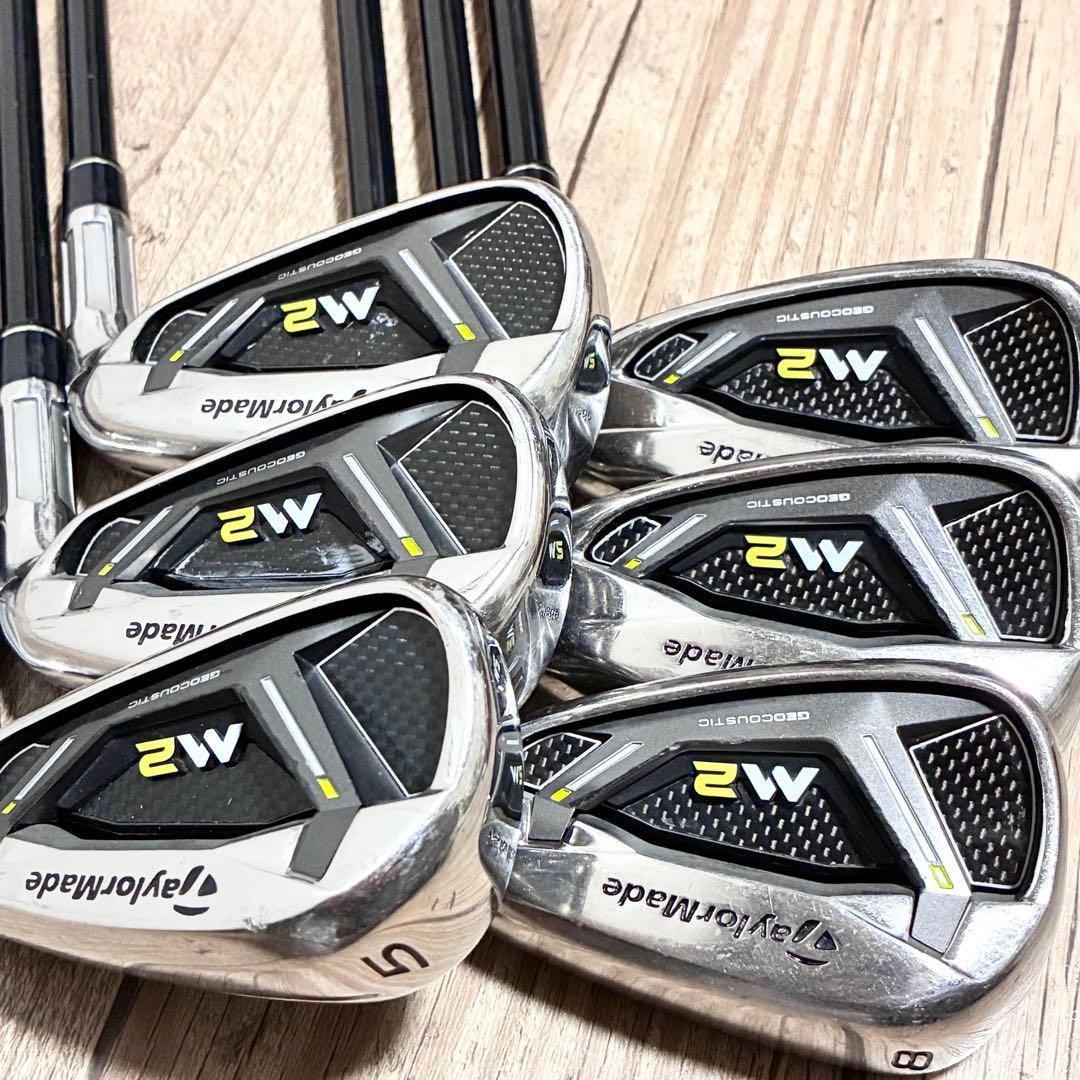 TaylorMade M2 アイアンセット 6本 FlexS