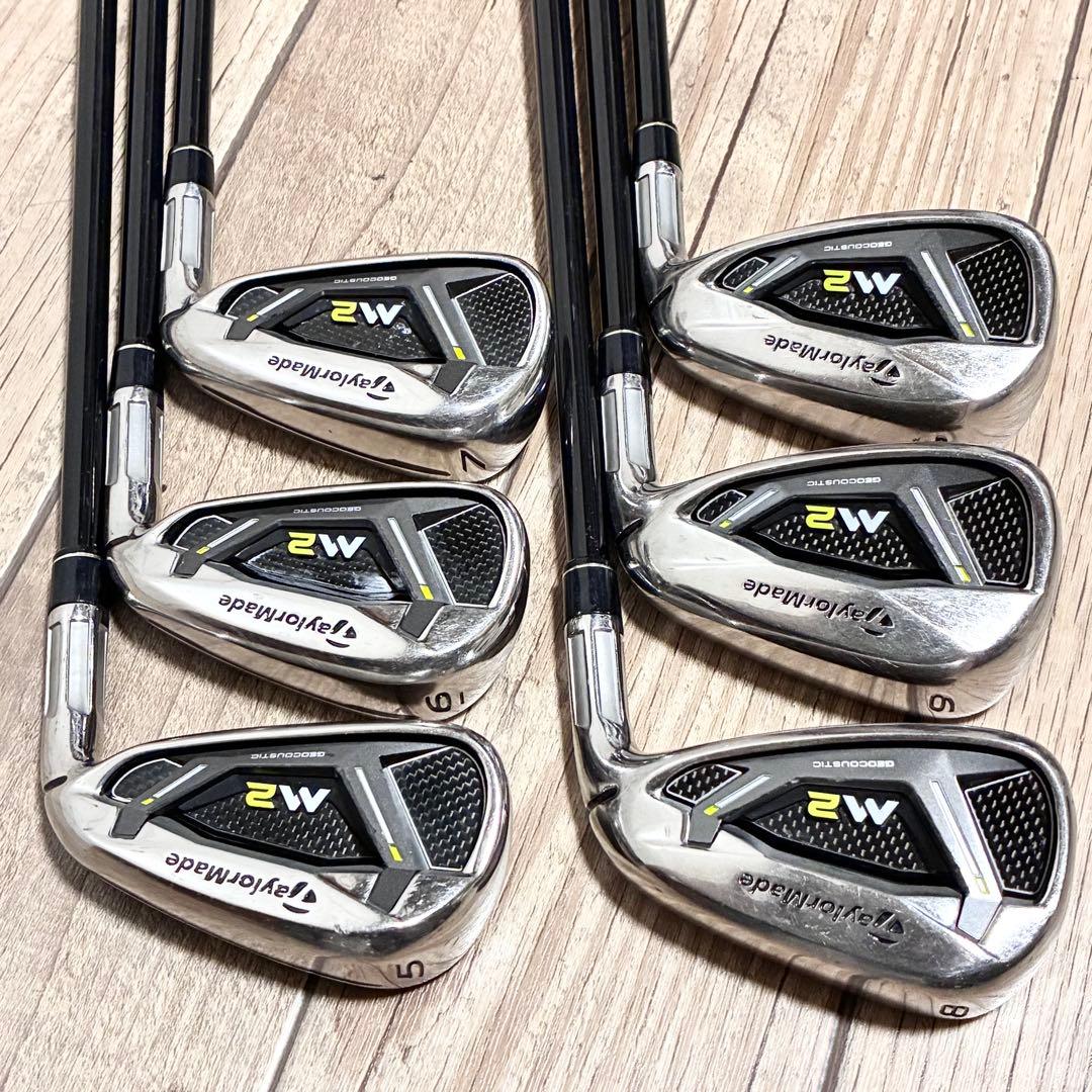 TaylorMade M2 アイアンセット 6本 FlexS