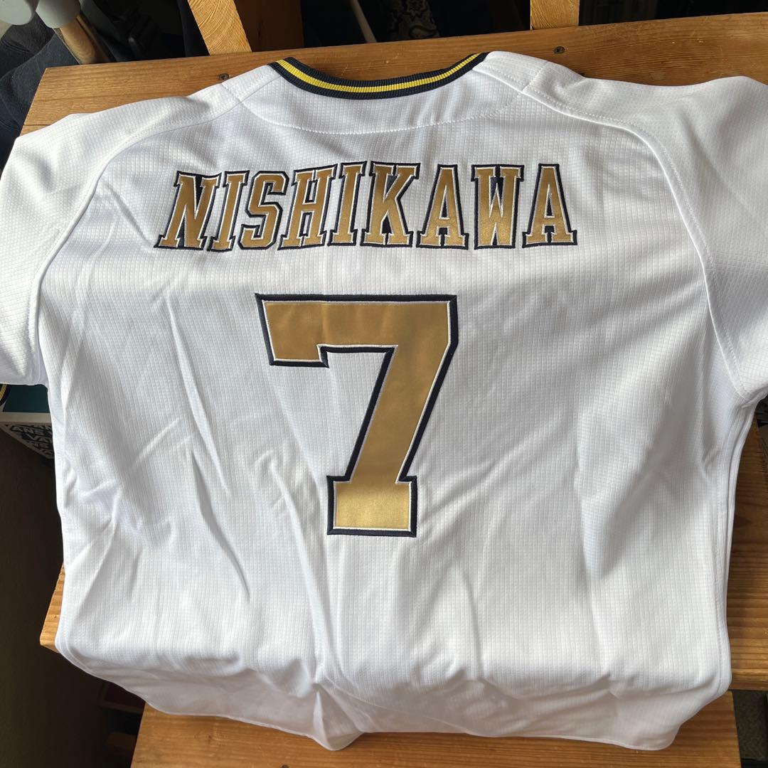 オリックス　西川龍馬　2024開幕ユニフォーム
