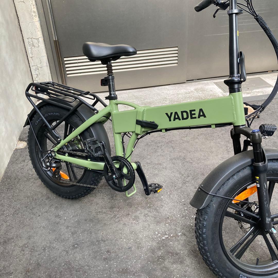 YADEA 電動アシスト自転車 グリーン