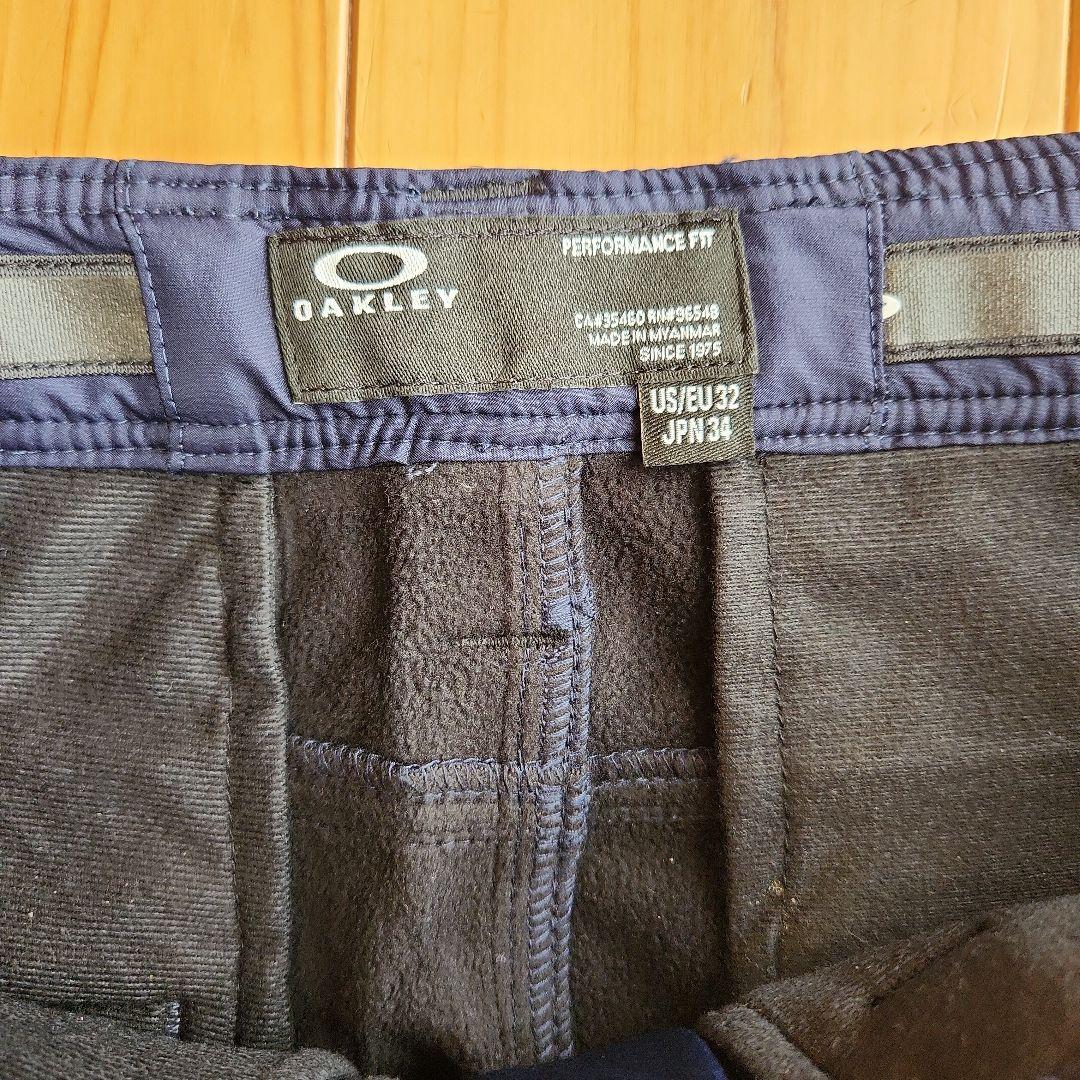 OAKLEY　ネイビー　パンツ　34