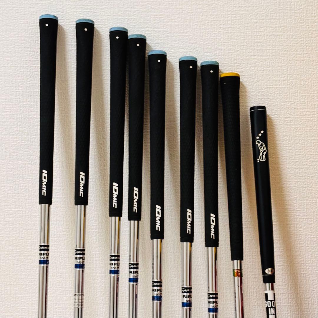 テーラーメイド　アイアンセット　パター　キャディバッグ