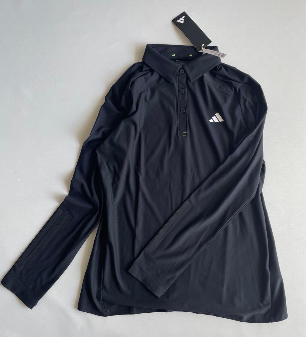 新品タグ付⛳️アディダスゴルフ　ストレッチシャツ＆プリーツスカート　L