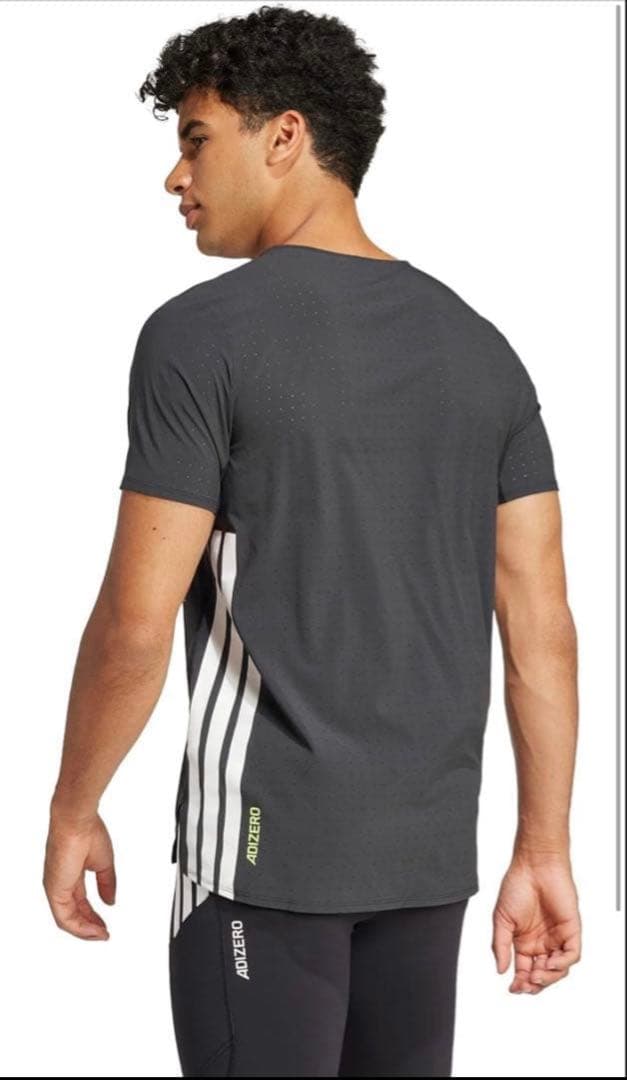 アディダス アディゼロ ランニング tシャツ
