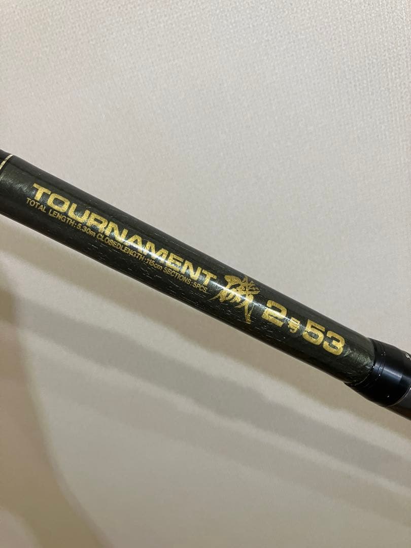 ダイワ　トーナメント磯　アモルファスウィスカー　2号53