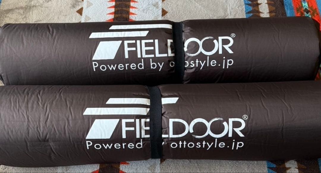 FIELDOOR フィールドア 車中泊・キャンプマット5cm厚 M　2枚セット