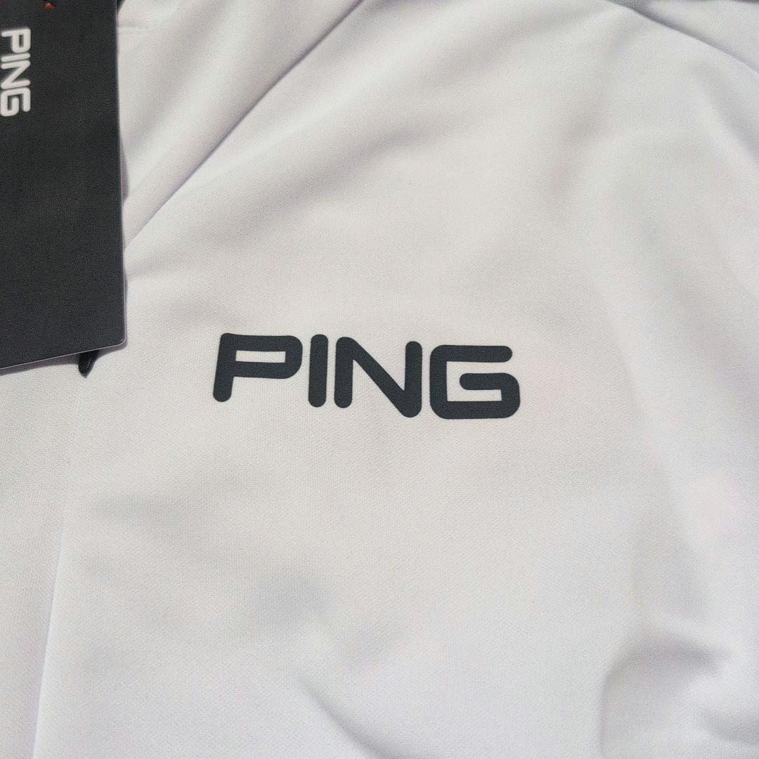 PING ピン メンズ ジャケット Lサイズ 白色 ホワイト パーカー