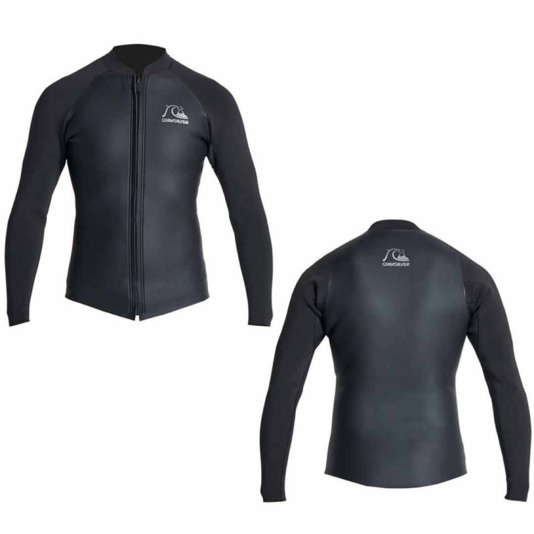 QUIKSILVER ロングジョンとタッパーのウェットスーツ セット L