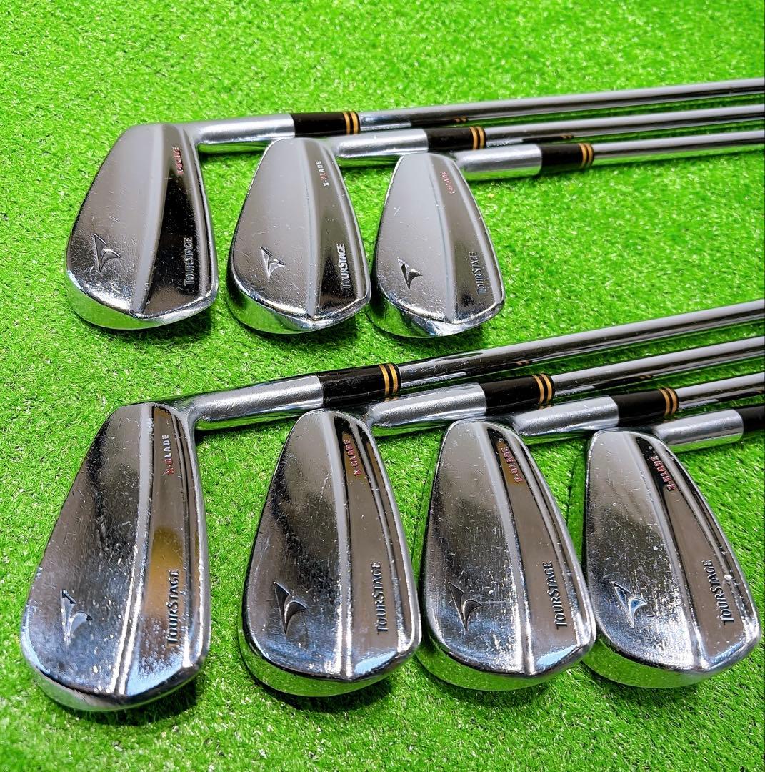 TOURSTAGE X-BLADE MB FORGED アイアンセット ７本 S