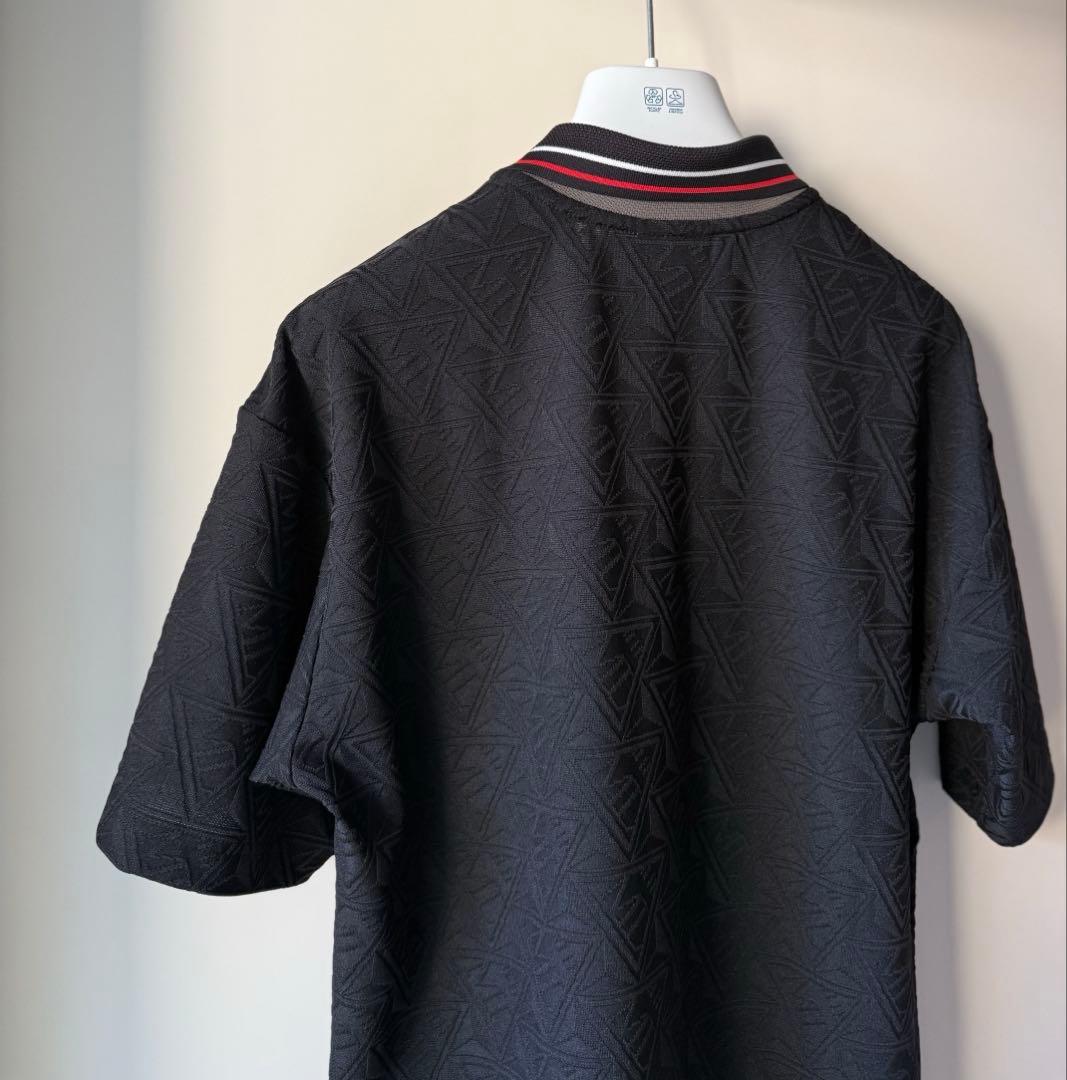 新品 ★ MARK&LONA コード ポロシャツ マーク&ロナ 正規品 ブラック