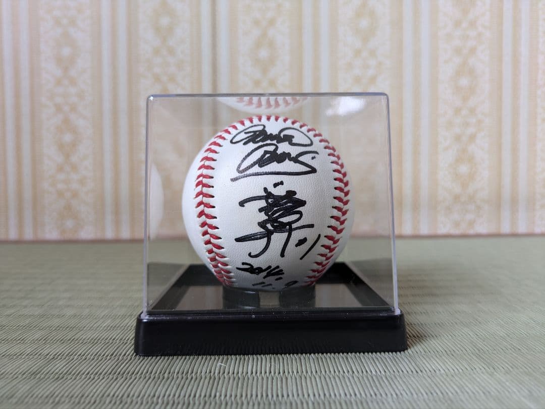 片岡安祐美直筆サインボール・直筆サイン色紙