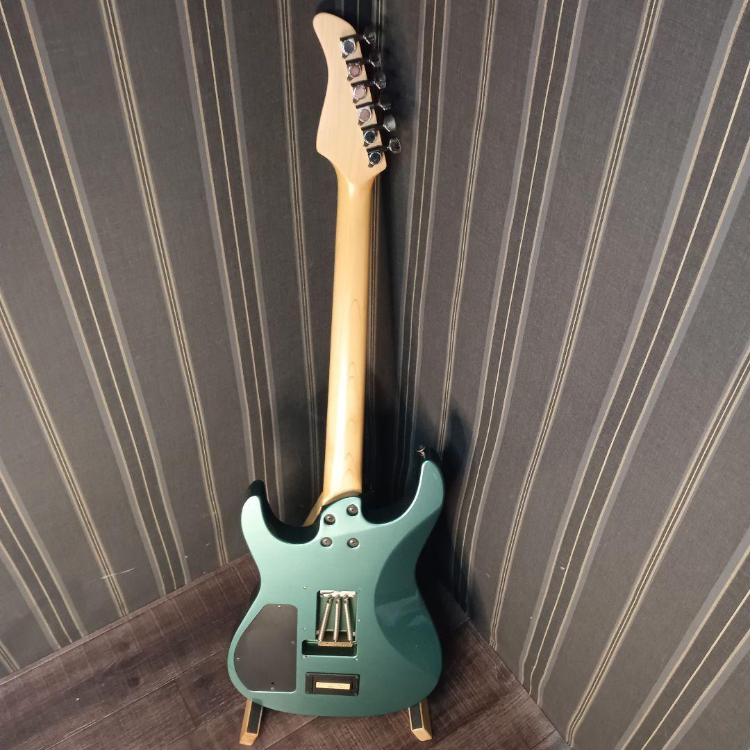 希少 グリーン Fernandes FR-55S サスティナー エレキギター