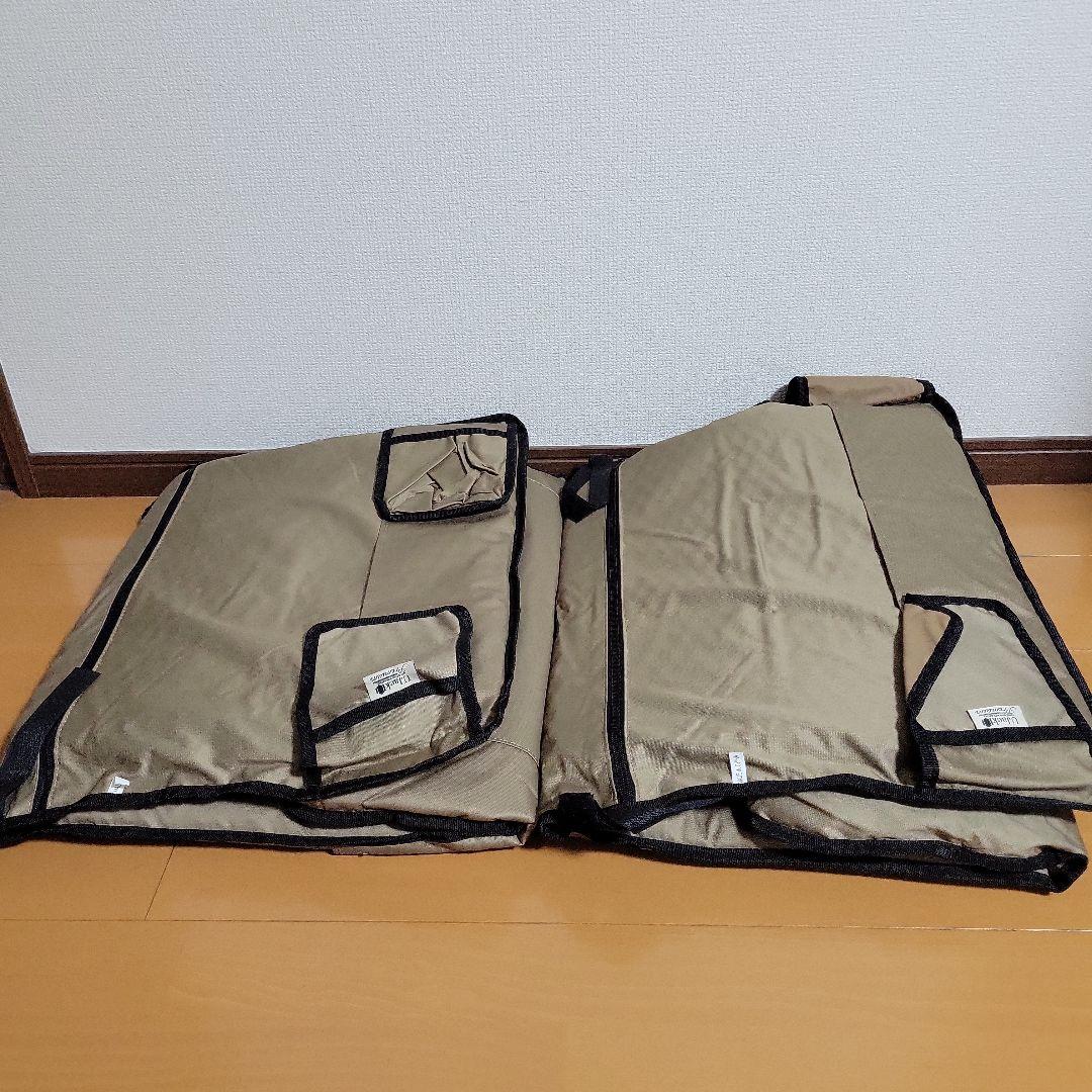 ユージャック チェア用 クッションカバー サンドカラー　2個セット