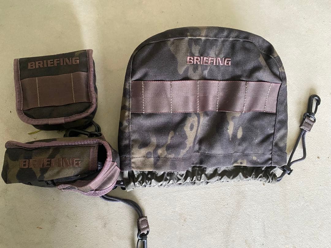 BRIEFING CR-4マルチカモブラック　キャディバッグ セット