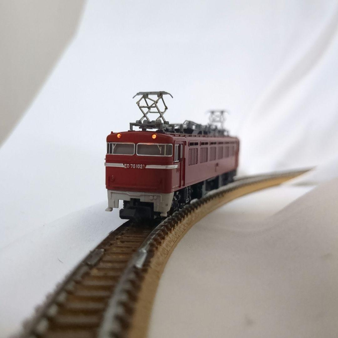 TOMIX EF65 1118号機レインボー塗装 ED76 1000機電気機関車