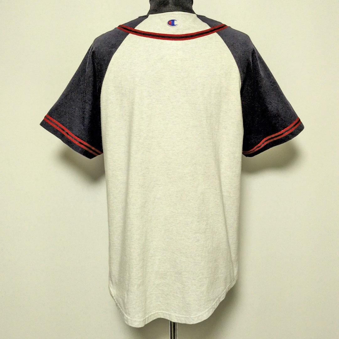 ヤンキース チャンピオン ベースボールシャツ M ヴィンテージ Champion
