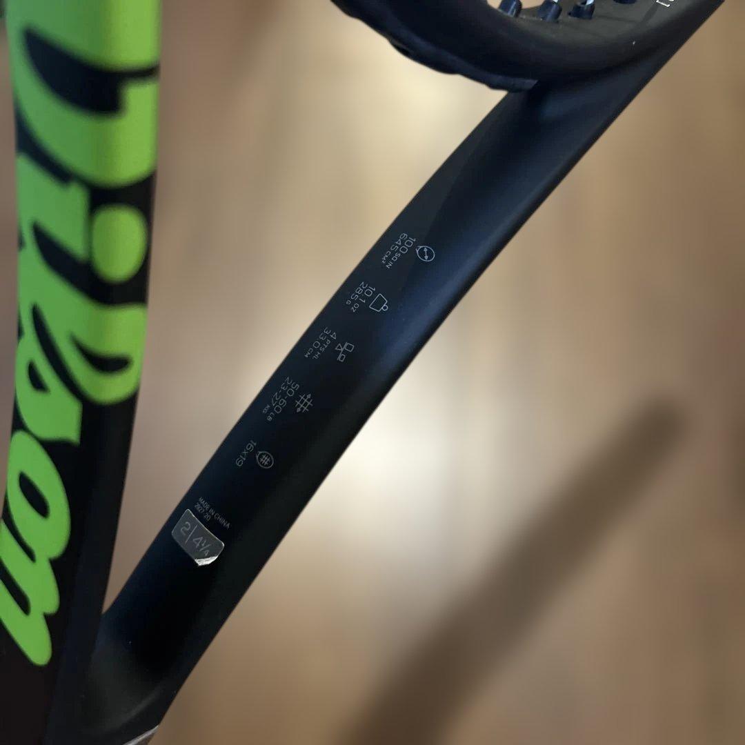 美品 Wilson BLADE 100L v7.0 G2 ブレード　硬式テニス