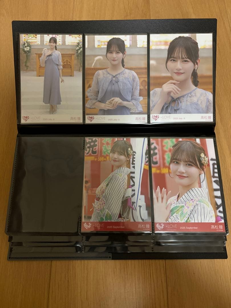 イコラブ　髙松瞳　生写真　セット