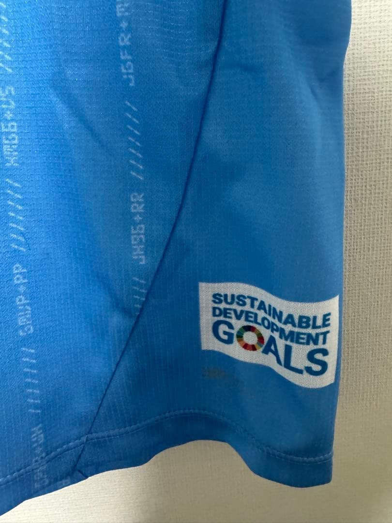 PUMA 水色 サッカーシャツ オーセンティック
