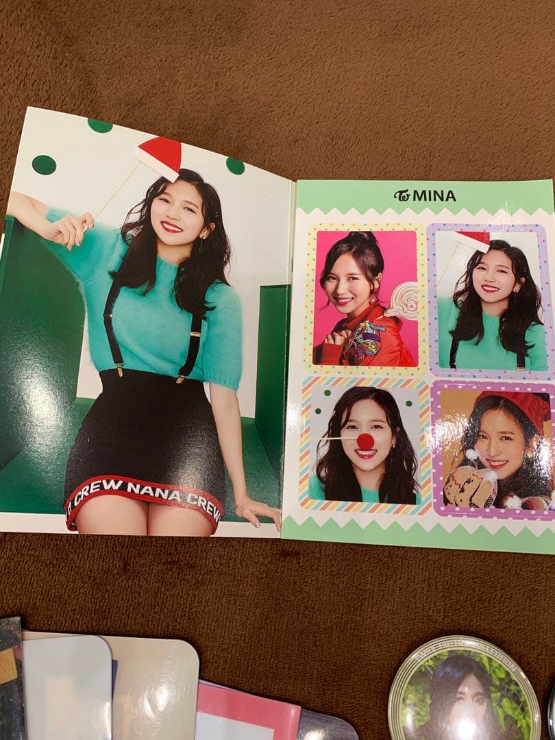 TWICE グッズ まとめ TZUYU ツウィMINA ミナ 缶バッジ ファイル