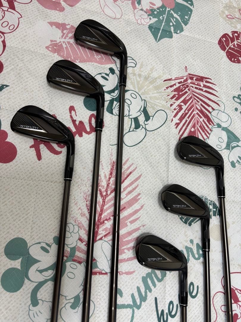 【だいちゃんマン】Taylormade ステルスブラックアイアン