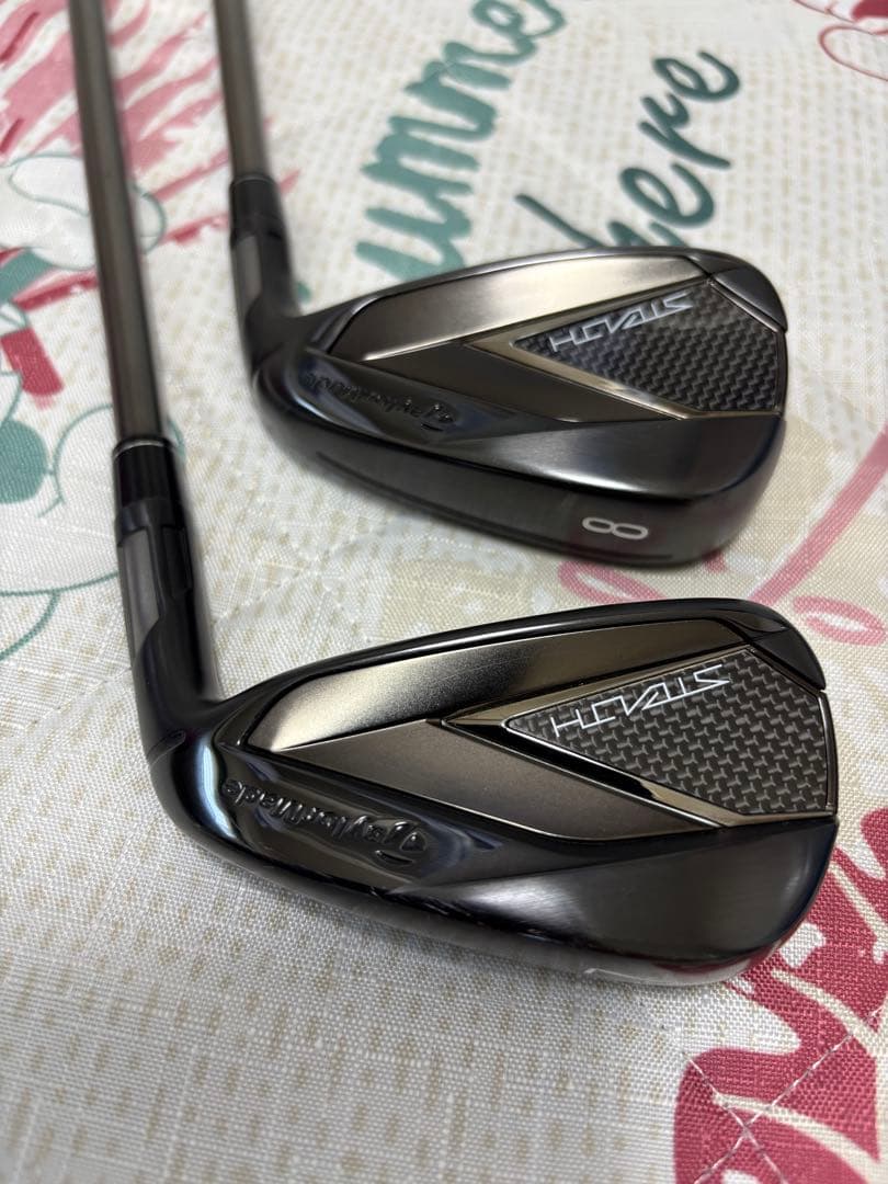 【だいちゃんマン】Taylormade ステルスブラックアイアン