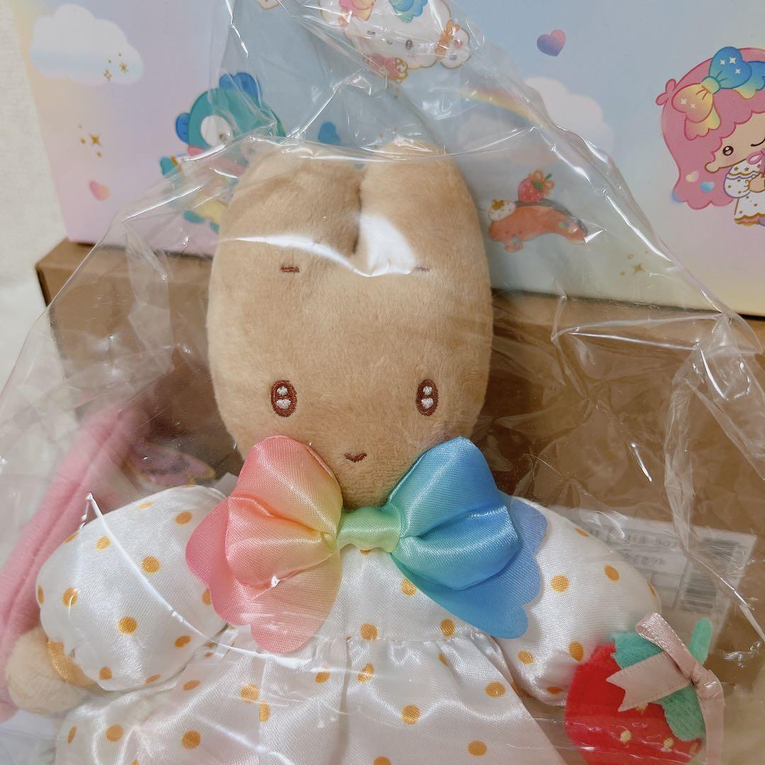 サンリオ　マロンクリーム　ぬいぐるみ　キャラクターバースデーお祝いセット